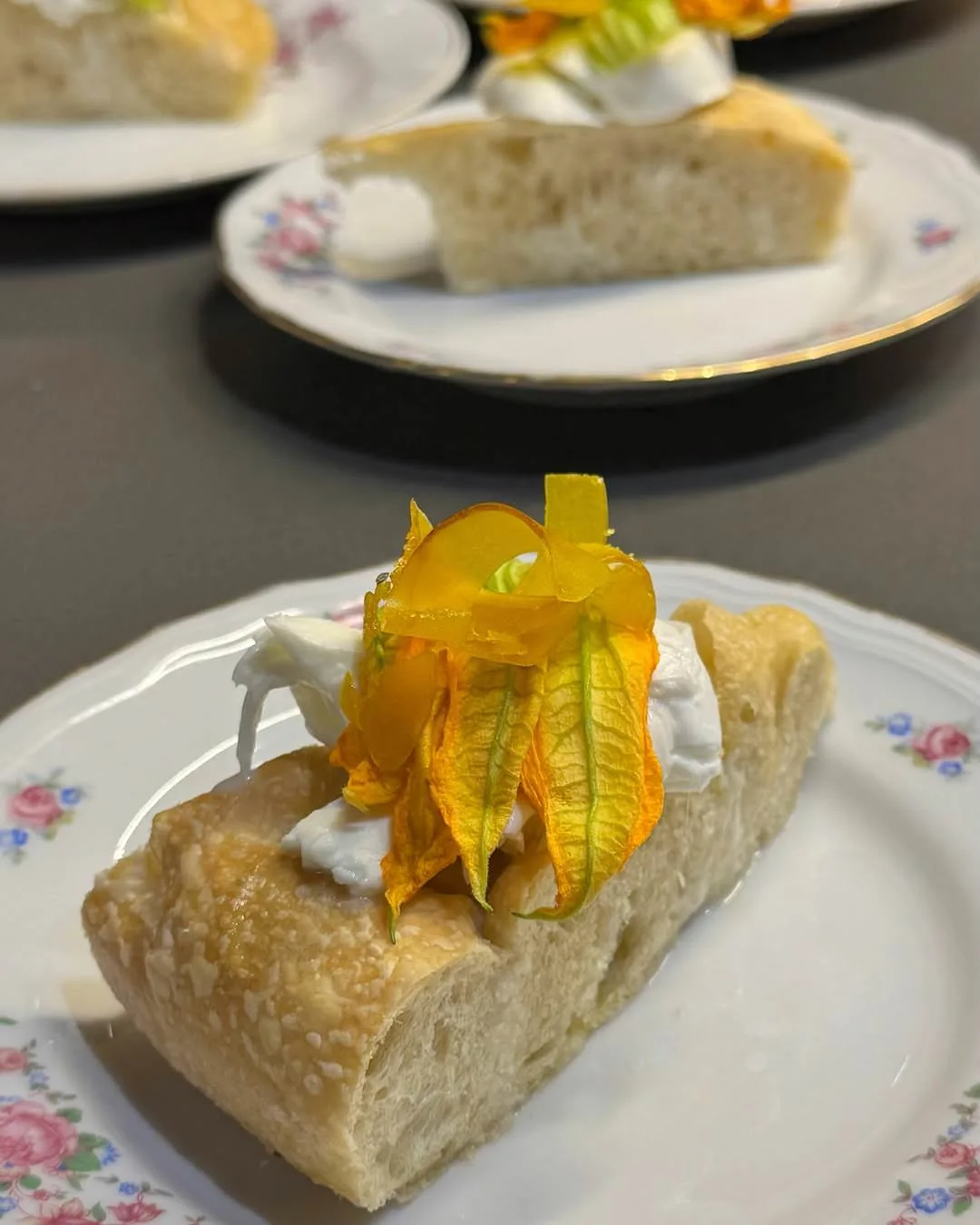 focaccia fiore di zucca
