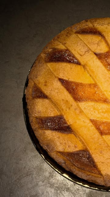 Pastiera napoletana in esposizione da Sciccherie