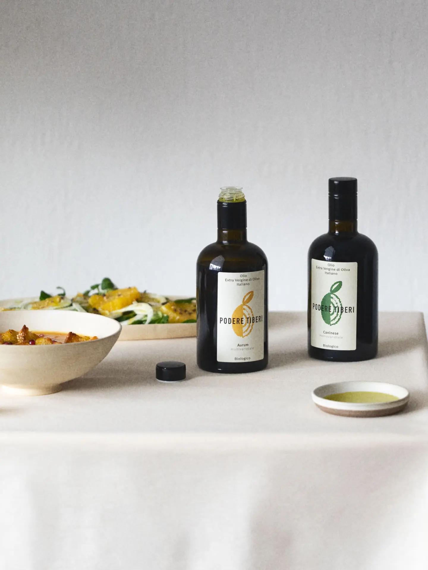Olio extravergine biologico Podere Tiberi